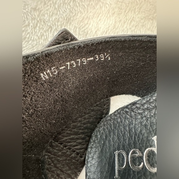 Pedro Garcia Open-Toe Ankle Strap Leather Heeled Sandal Size 39.5 or US 9.5 - Picture 9 of 11